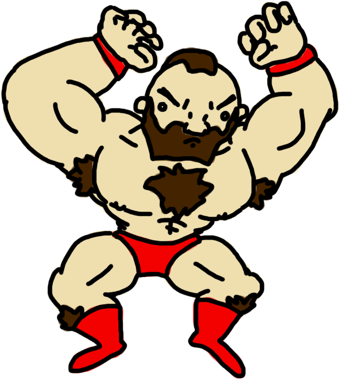 Some More Sf Dudes M Bison, Zangief, Vega And Akumapic (696x789), Png Download