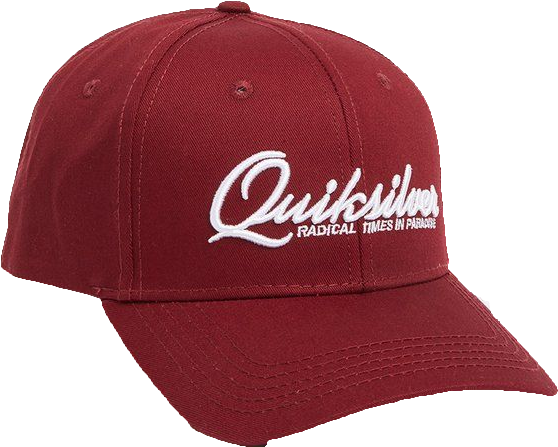 Quiksilver Cabinet Red Cap - Quiksilver (600x803), Png Download