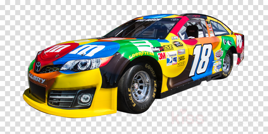 Kyle Busch Race Car Png Clipart 2016 Nascar Sprint - Nascar Kyle Busch Png (900x450), Png Download