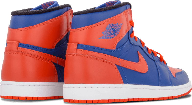 Air Jordan 1 Retro High Og 'knicks Mens (1000x600), Png Download