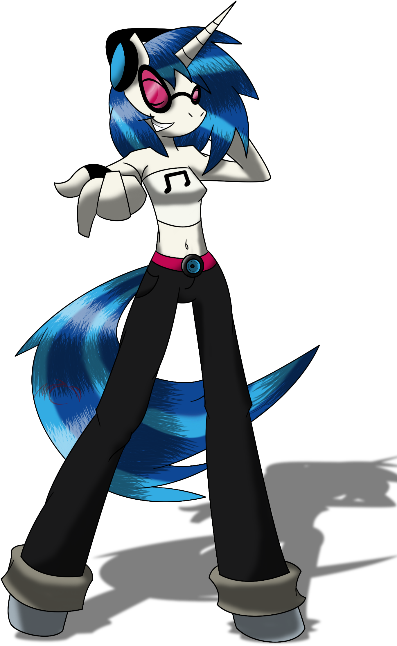 Vinyl Scratch (1539x2720), Png Download