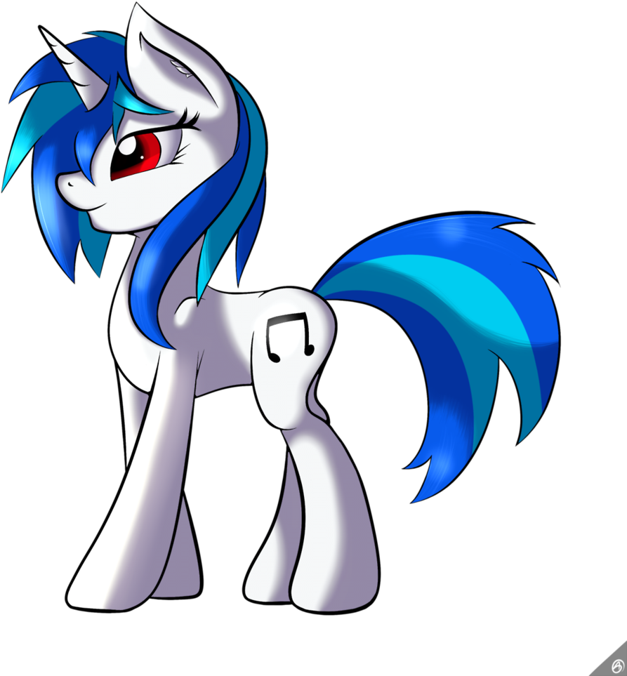 Capseys, Dj Pon-3, Safe, Solo, Vinyl Scratch - Cartoon (988x1024), Png Download