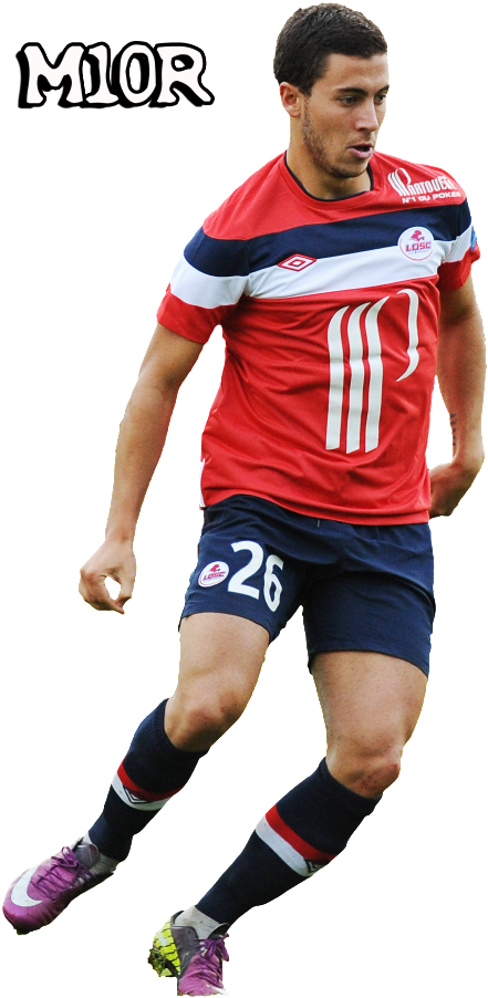 Eden Hazard Render Photo Edenhazardrender - Soccer Player (641x1023), Png Download