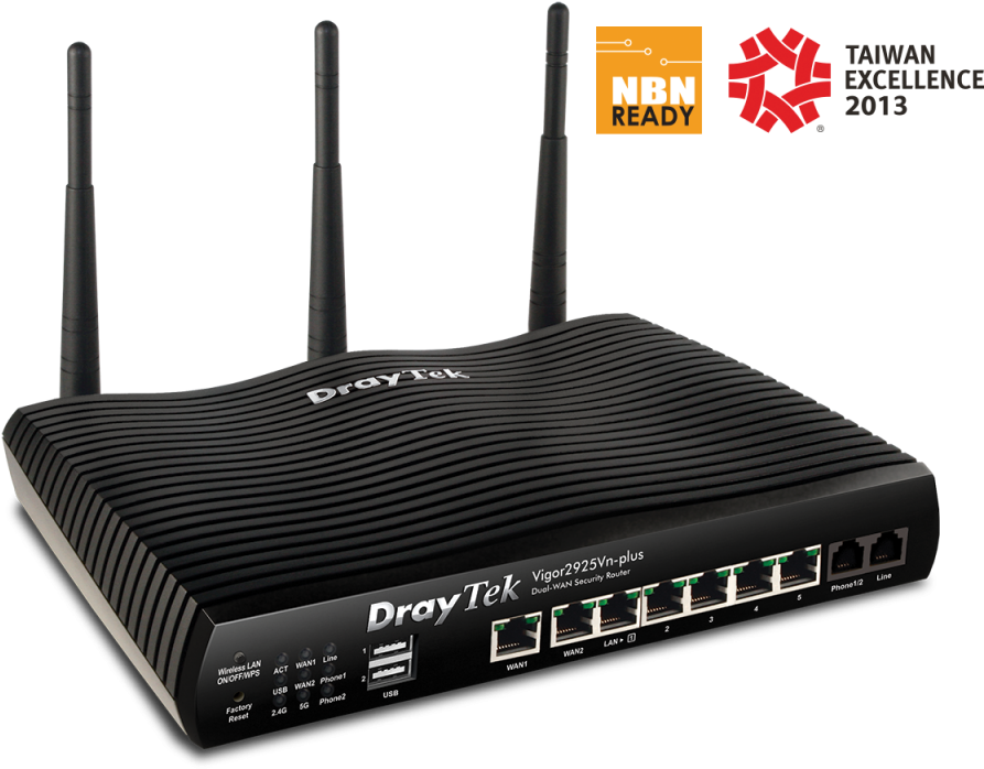 Tif - Router Draytek Vigor 2925 (1024x720), Png Download