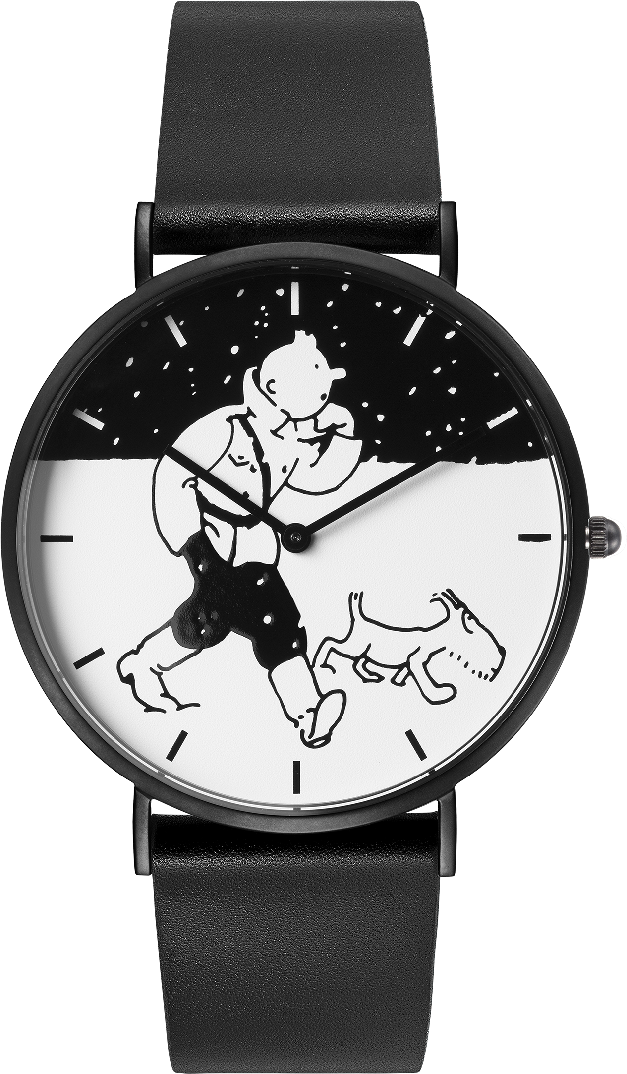 Tintin Soviet Classic Snow - Montre Tintin Ice Watch (1325x2200), Png Download