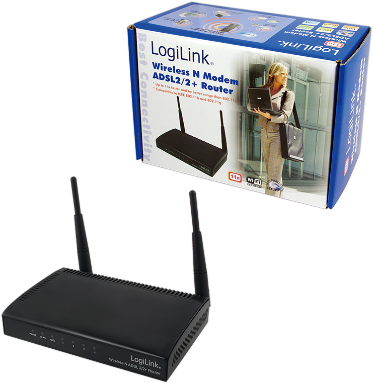 Download Image (png) Logilink Wl0067 Wireless Router Dsl Modem