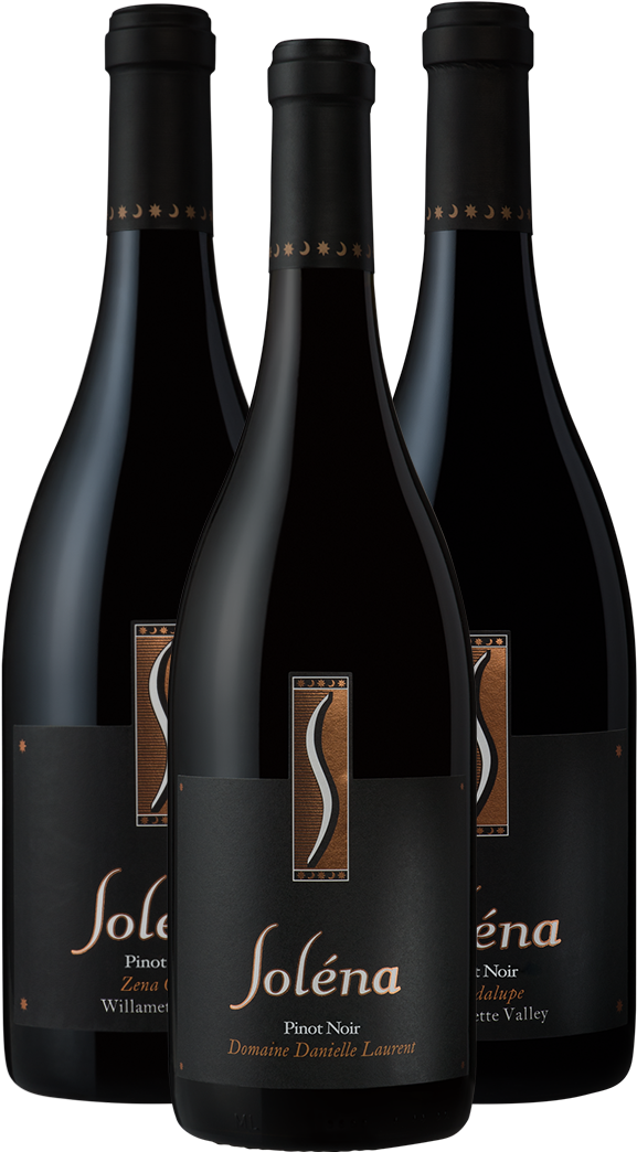2015 Vintage Single Vineyard Pinot Pack - Soléna Estate (663x1174), Png Download