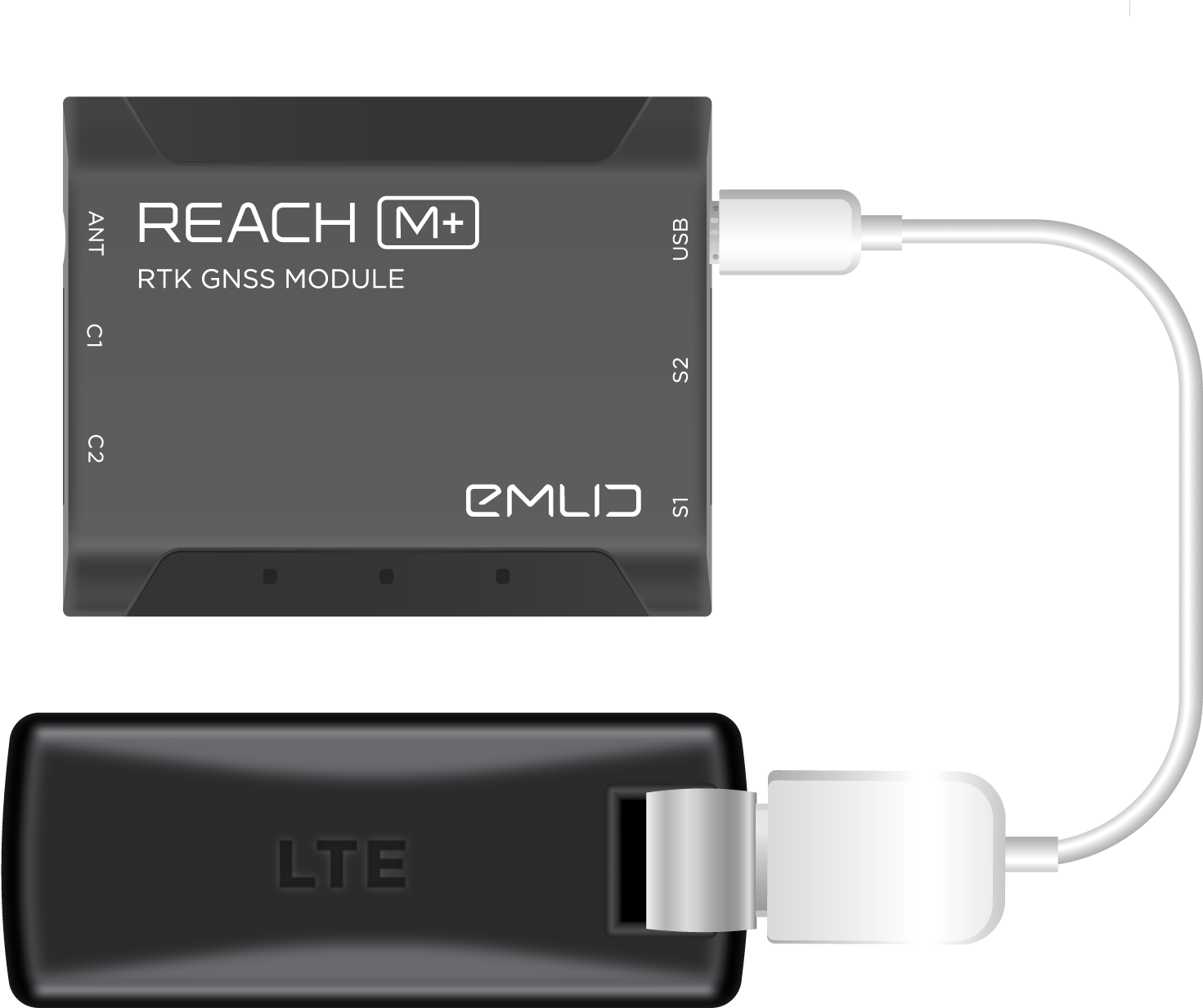 To Connect Usb Radio Or Lte Modem To Reach Use Usb (2500x1665), Png Download