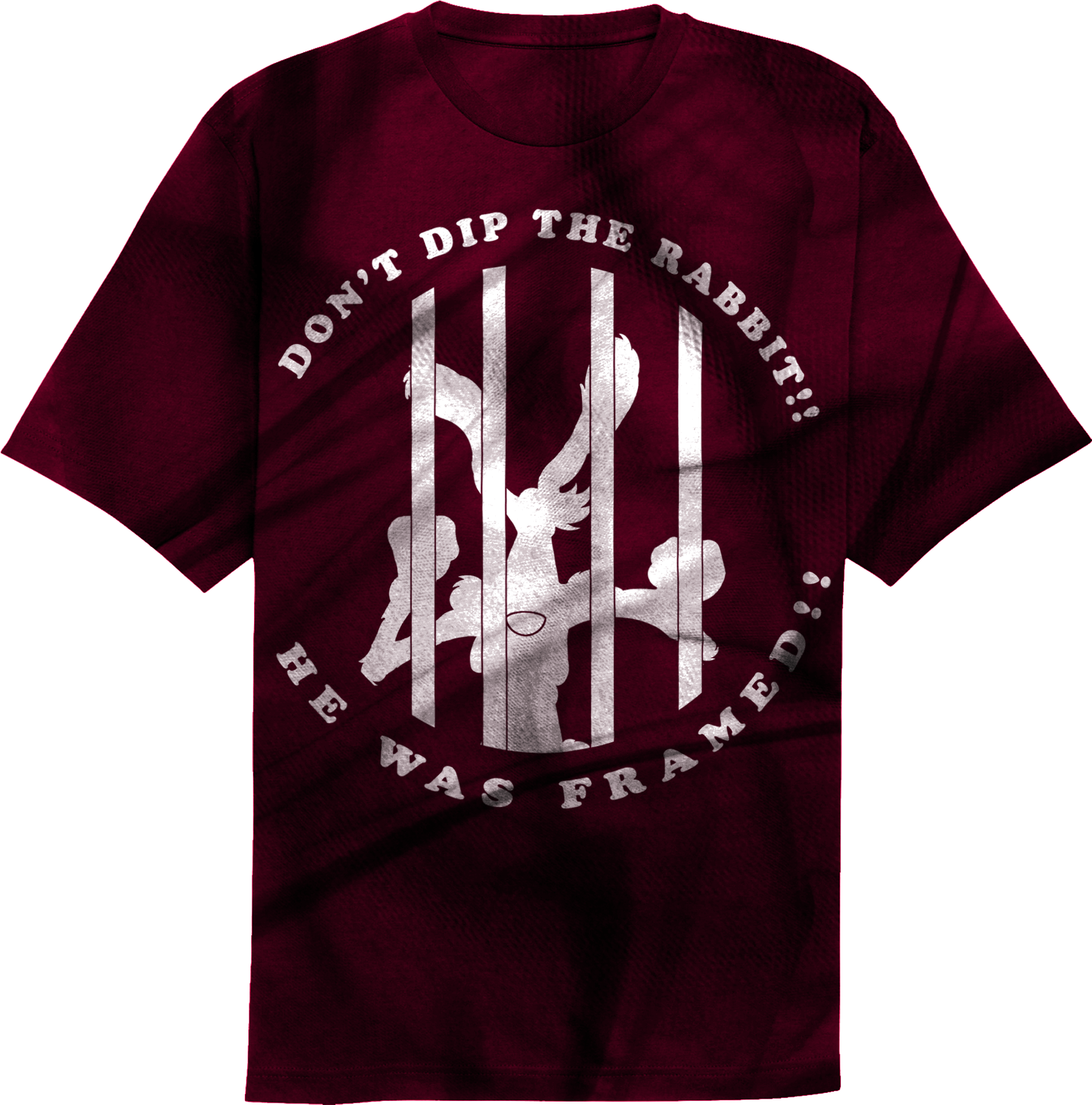 Who Framed Roger Rabbit T Shirt, Funny T Shirt, Dubious - T-shirt (2048x2048), Png Download