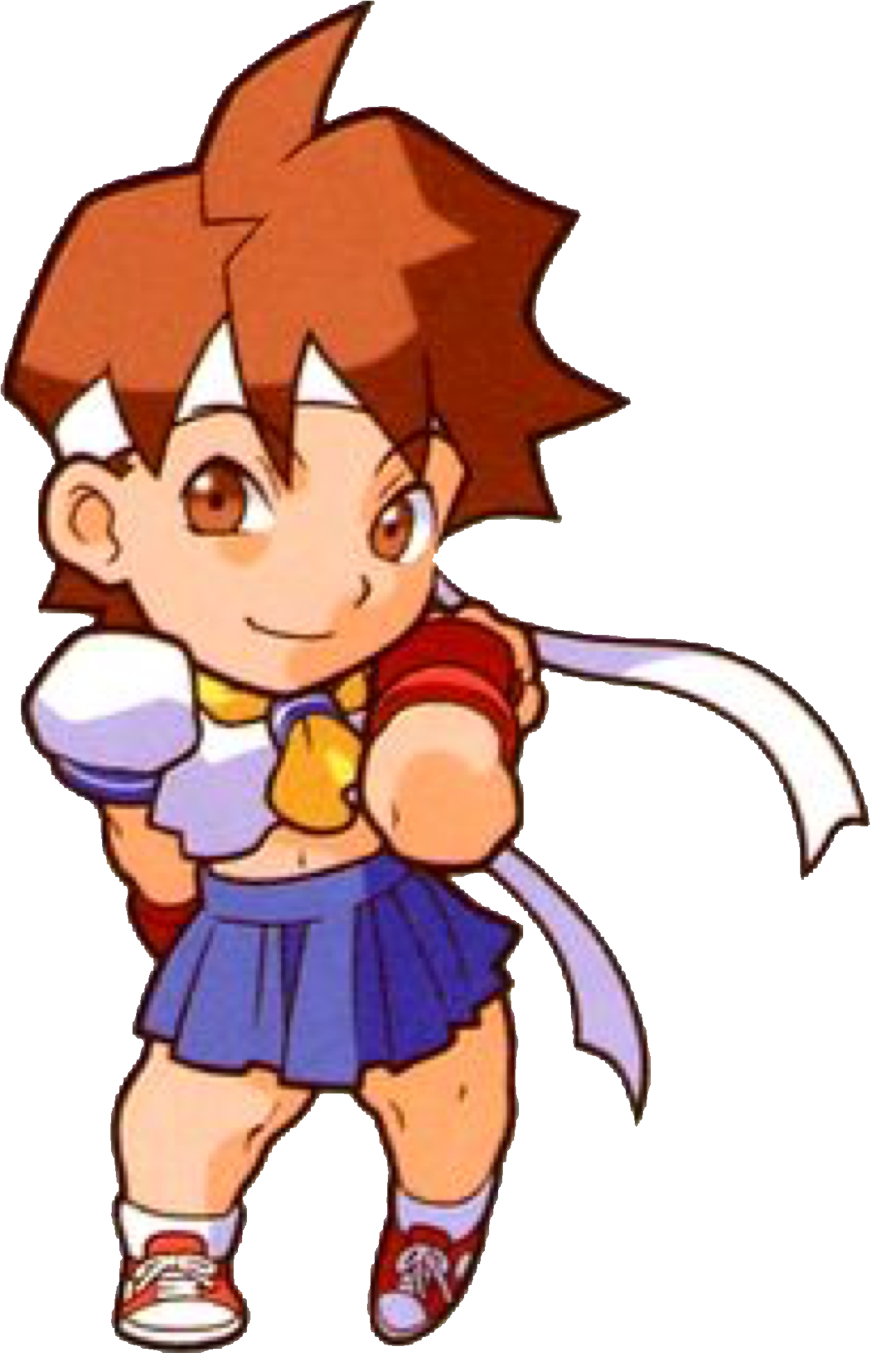 Sakura Streetfighter Freetoedit - Sakura Super Gem Fighter (1448x2048), Png Download