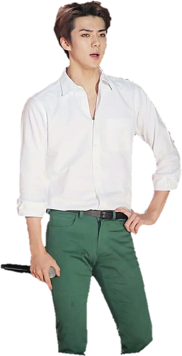 Sehun Png 2016 - Sehun Png (500x904), Png Download