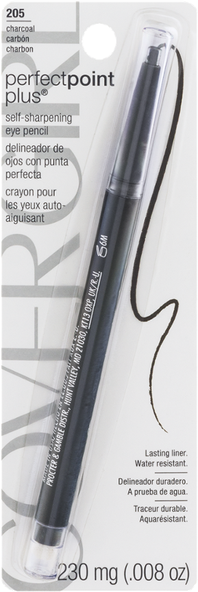 Covergirl Perfectpoint Plus Charcoal Eye Pencil, - Covergirl Perfect Point Plus Eyeliner, Espresso (1000x1000), Png Download