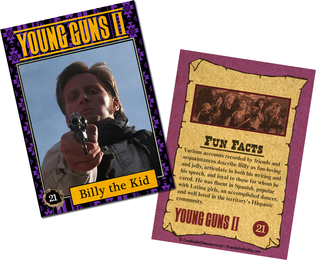 So We Thought It Would Be Fun To Throw Back To The - Young Guns 2 Lew Wallace (1037x852), Png Download