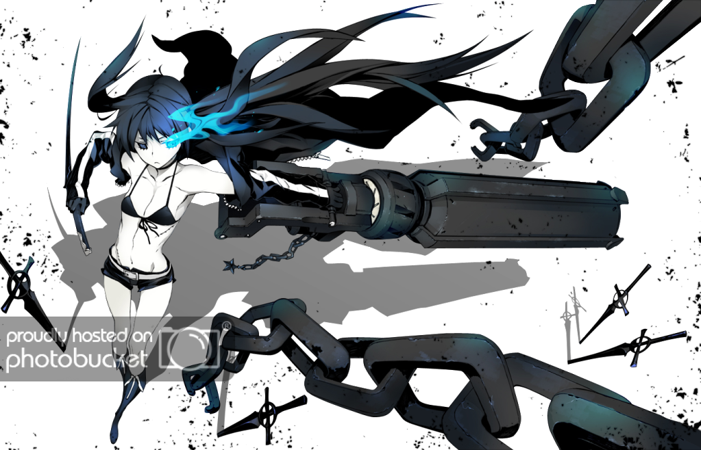 Picture - Black Rock Shooter Violino (1023x658), Png Download