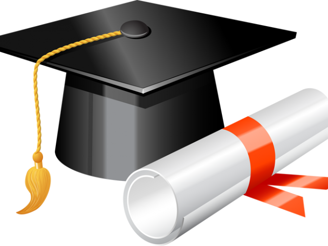 Graduation Day Cap - Graduation Clip Art Png (640x480), Png Download