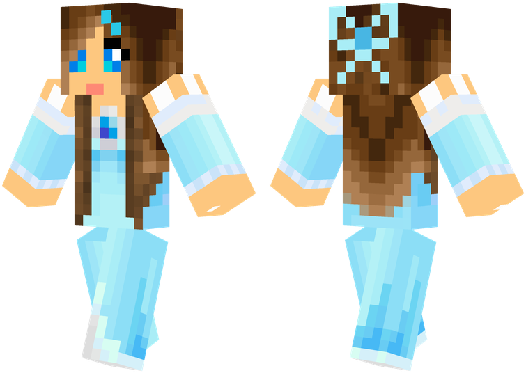 Ice Princess Minecraft Skins Cool, Minecraft Food, - Princess Minecraft Skin For Girls (776x556), Png Download