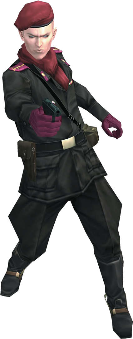 Ocelot Mgs3 Snake Eater - Metal Gear Solid 3 Ocelot (500x1100), Png Download