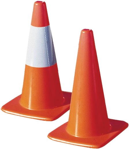 Economy Traffic Cones (600x600), Png Download