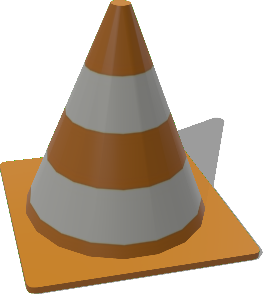 Traffic Cone - Trafficcone - Illustration (1050x1175), Png Download