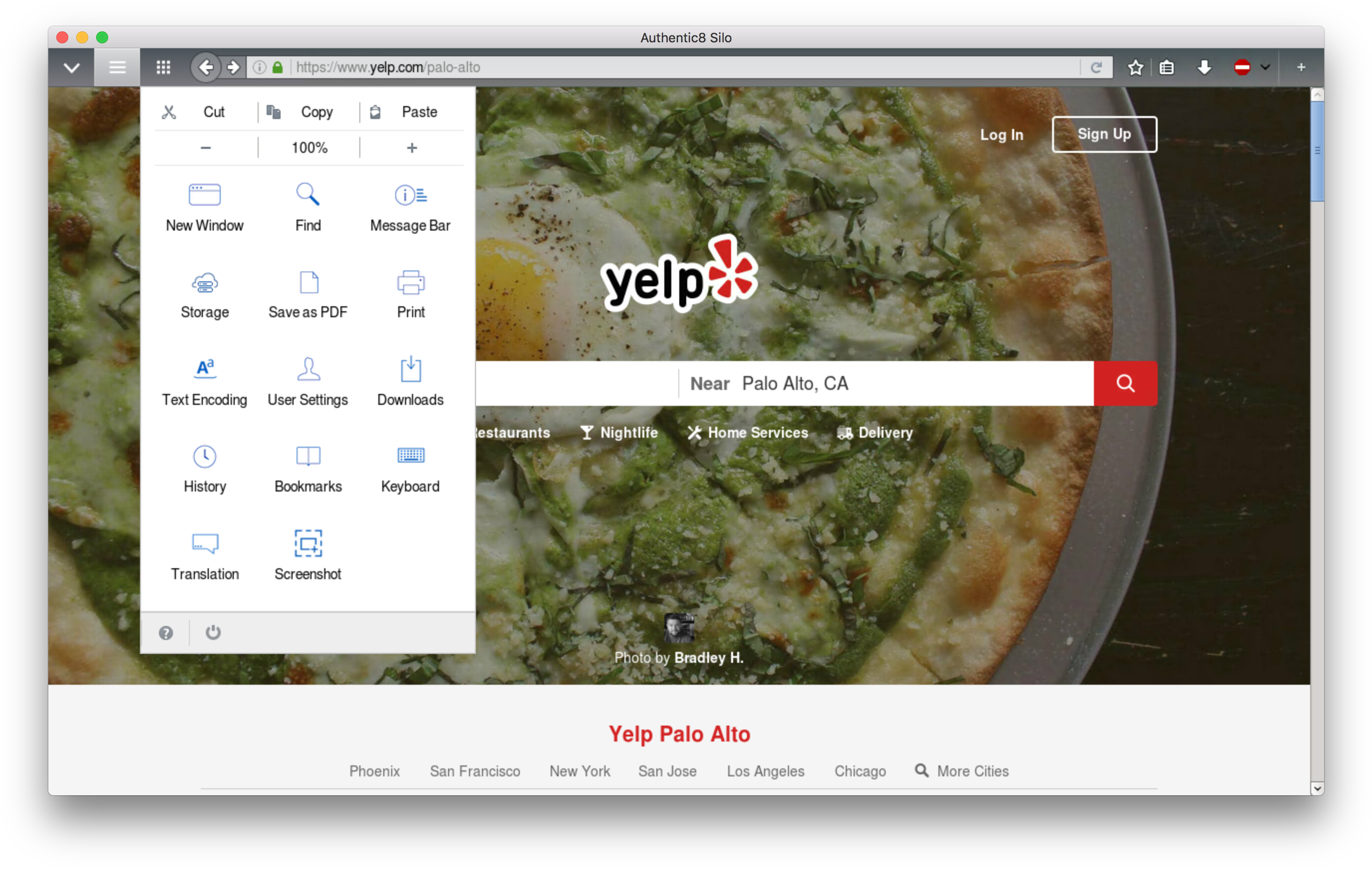 Authentic8 Silo Demo - Authentic8, Inc. (2784x1768), Png Download