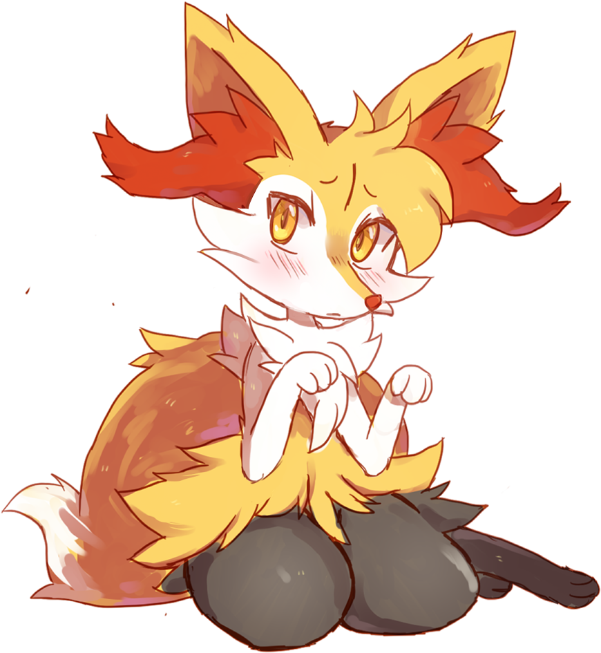 457kib, 928x1026, 1495832549773 - Daily Dose Of Braixen (928x1026), Png Download