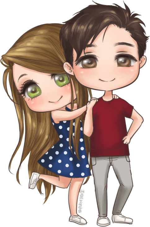 Draw You As A Chibi - Mari945 (680x823), Png Download