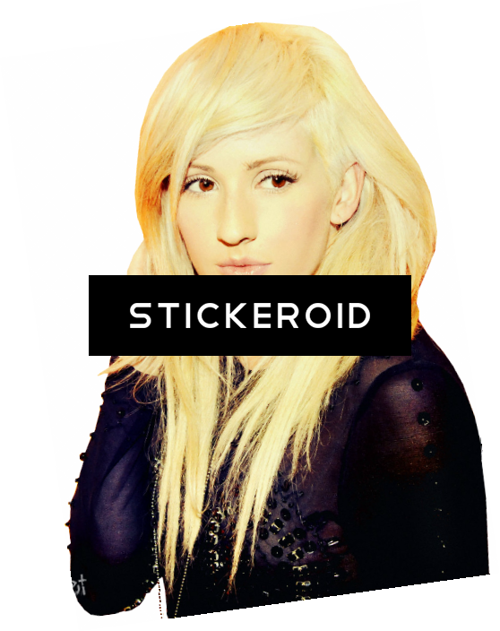 Ellie Goulding Music - Blond (558x704), Png Download