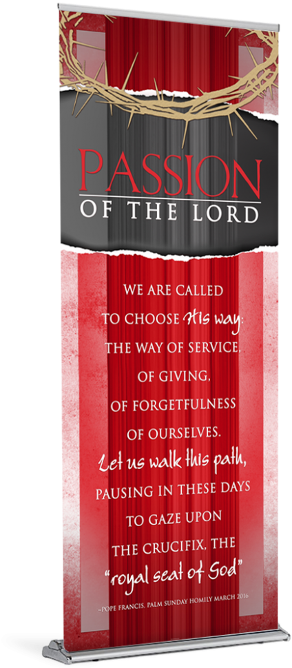 Passion Sunday Banner - Banner (1024x1024), Png Download