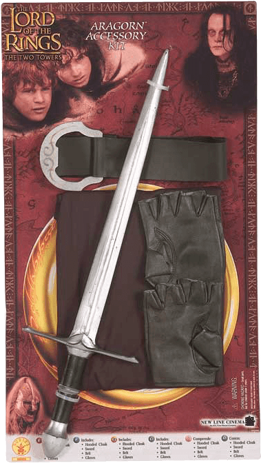 Kids Aragorn Accessory Kit - Kids Lord Of The Rings Aragorn Costume (677x677), Png Download