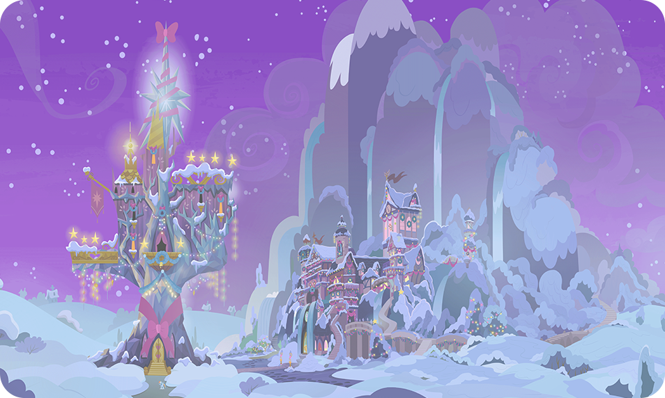 Background, Gameloft, No Pony, Safe, School Of Friendship, - Mlp Best Gift Ever Aurora (954x572), Png Download