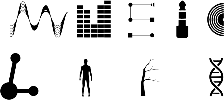 Musiclife Icons (1000x563), Png Download