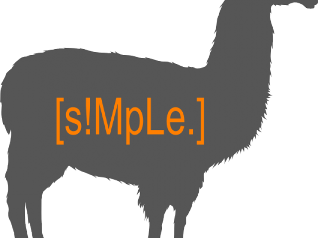 Clip Transparent Stock Alpaca Clipart Inca Civilization - Black (640x480), Png Download