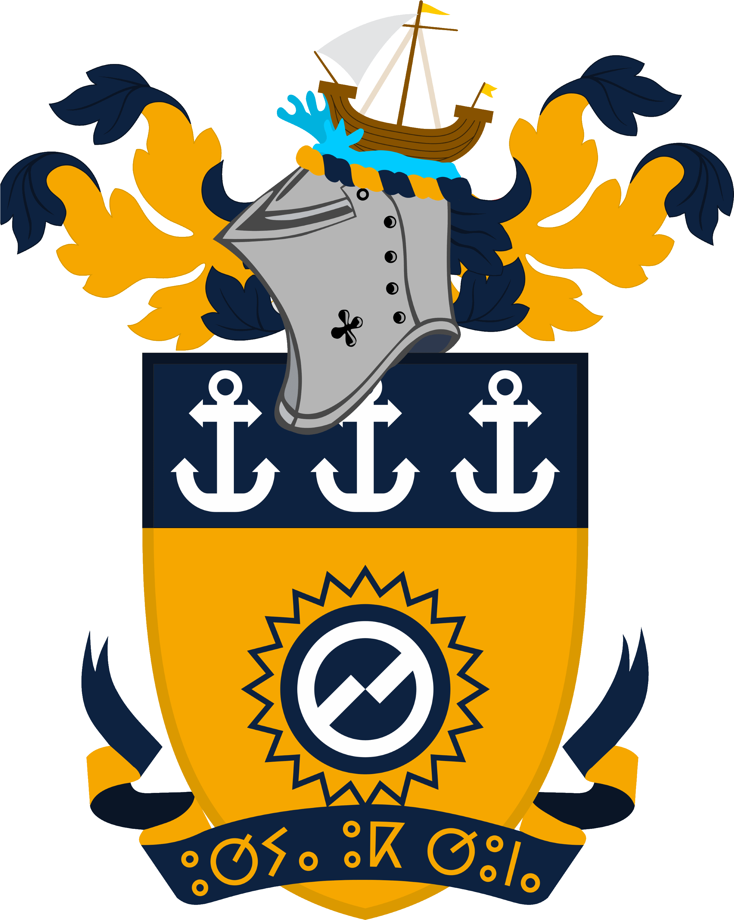 Khenniche Arms - Coat Of Arms (2488x3175), Png Download