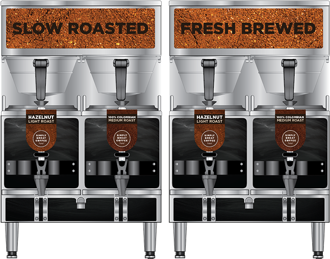 Crafted Concept Featuring A Burlap Background And Coffee - Guinness (750x750), Png Download