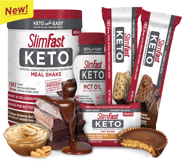 Master Category Keto - Slimfast Keto (800x800), Png Download