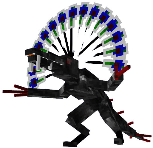 Minecraft Orespawn (591x534), Png Download