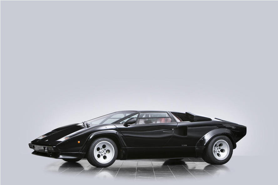 1984 Lamborghini Countach 5000 S Coupé Coachwork By (1543x592), Png Download