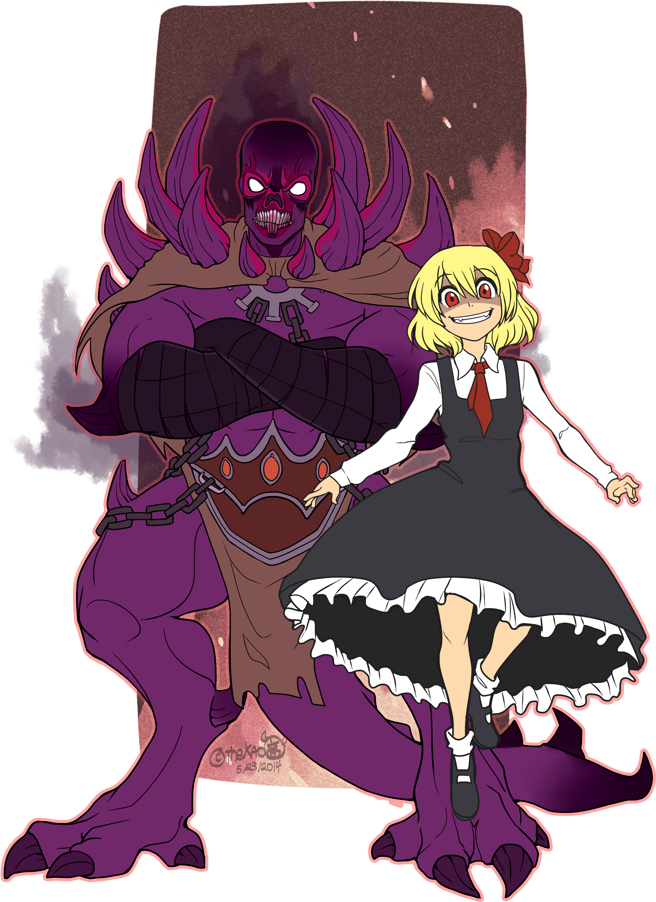 12203305 - >> - Touhou Project Dota 2 (2480x3276), Png Download