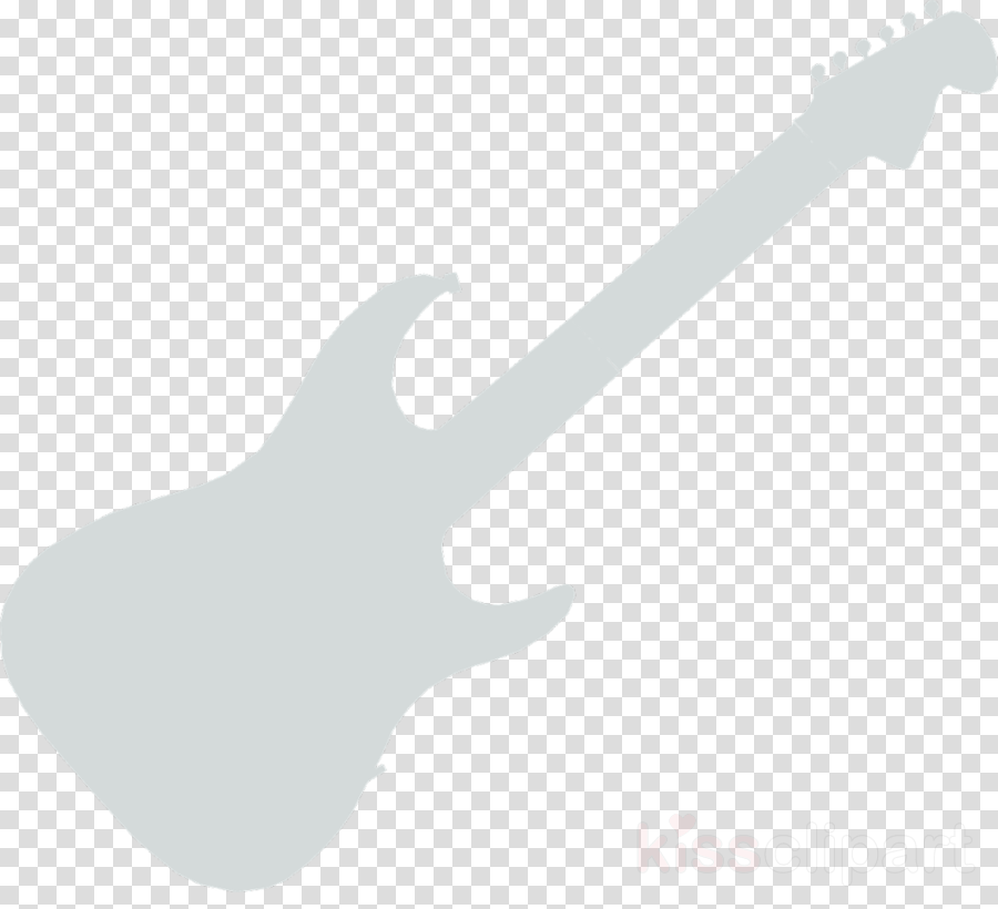 White Guitar Clipart Electric Guitar Clip Art - Clip Art (900x820), Png Download