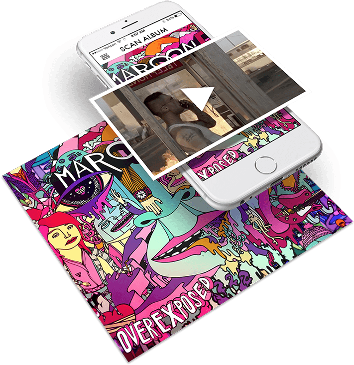Maroon 5 Mobile App - Maroon 5: Overexposed Cd (1146x748), Png Download