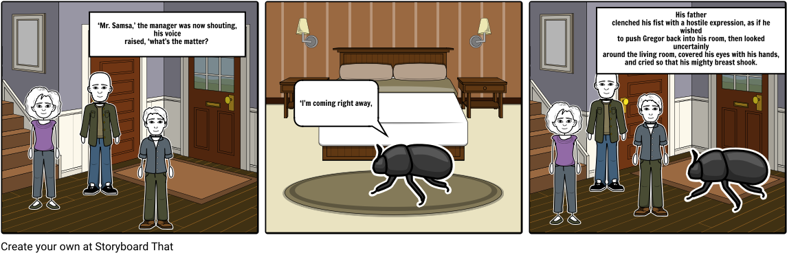 The Metamorphosis - Cartoon (1164x385), Png Download