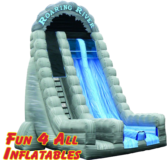 Foot Tall Dry Fun All Inflatables - Bounce House Water Slides (560x560), Png Download