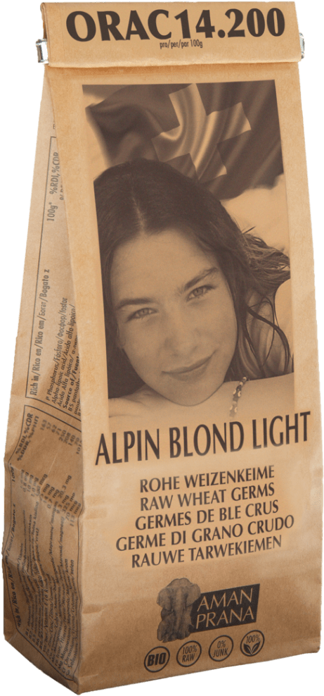 Large - Amanprana Alpin Blond Light - Organic Wheat Germs (502x1024), Png Download