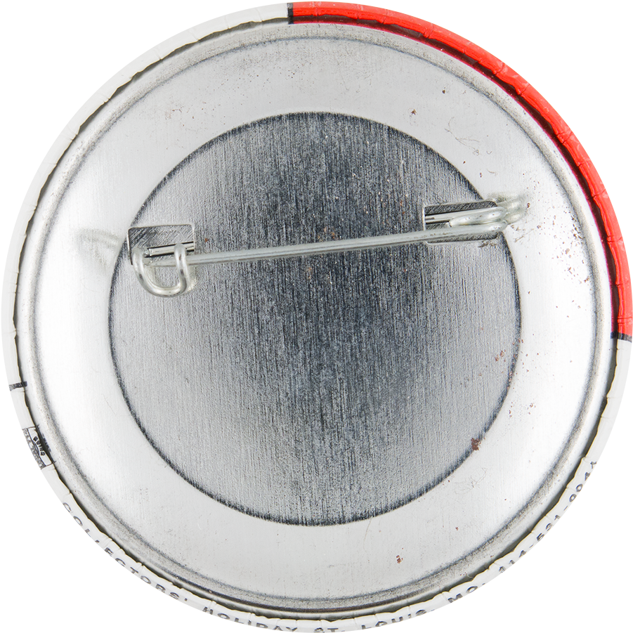 I Voted For Elvis Button Back Political Button Museum - Circle (1000x988), Png Download