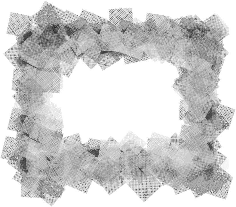 Brush Frame Png (894x894), Png Download