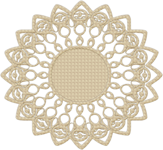 Easy Crochet Patterns And - Crochet Doily (640x589), Png Download