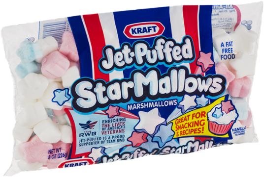 Jet Puffed Marshmallows (600x600), Png Download