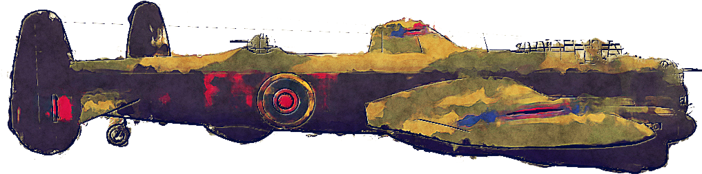 Lanc Trans 01 - Avro Lancaster (1086x390), Png Download