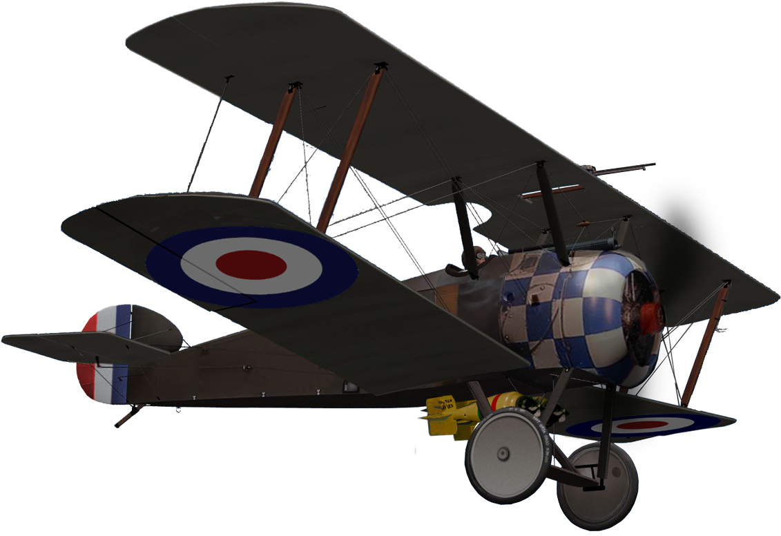 To Kill German Zeppelins In Their Roosts, The British - Airco Dh.2 (2048x1536), Png Download