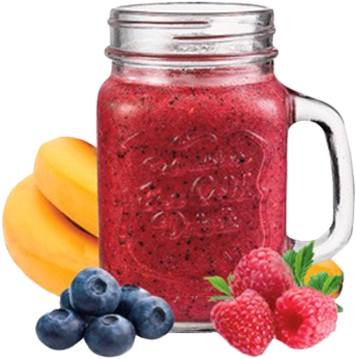Raspberry Love - Mixed Fruits Smoothie Png (480x480), Png Download